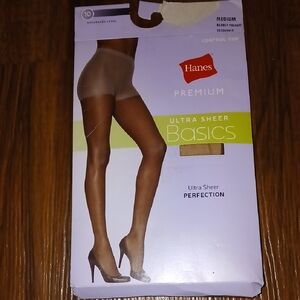 Hanes Premium Ultra Sheer Basics Hosiery - Barely There